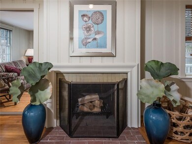 A wood burning fireplace is great...