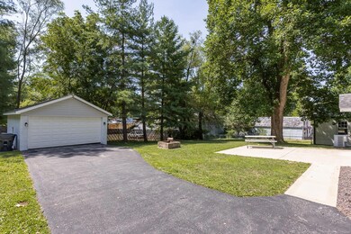 2-Car Garage is 20x20, plus large patio and Firepi