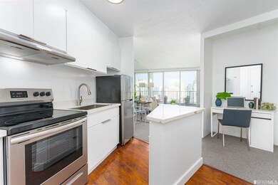 The updated kitchen with island will appease your 