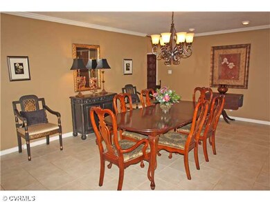 Dining Room - Formal dining room with ceramic tile
