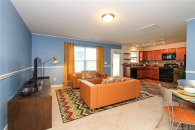 Open family room