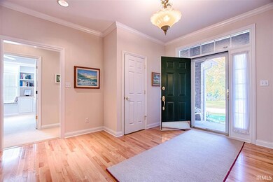 Extra large foyer with coat closet and beautiful, 