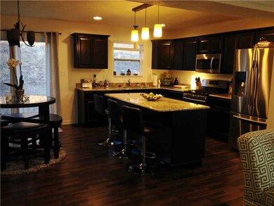Kitchen. Not actual house...Pictures are represent