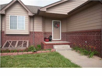 Welcoming front porch