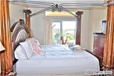 Master Bedroom with access to private patio!