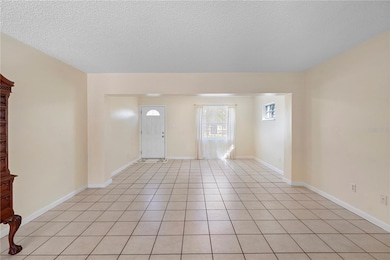 Front door & great room