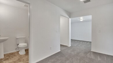 Master bedroom sitting area
