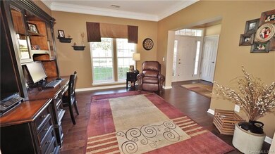 Office/Living Room with New Hardwood Flooring!