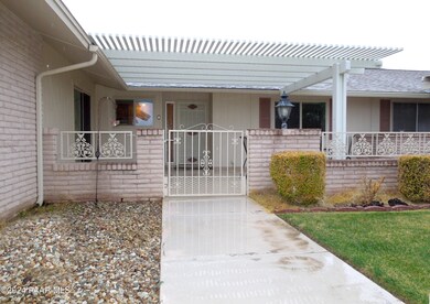 Gated Front Courtyard