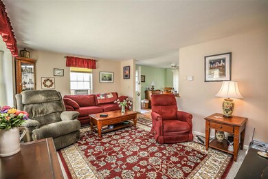Living Room viewed from the front door entrance