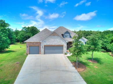 View from above of property
