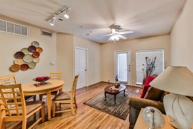 nice cozy living room/dining room setting!