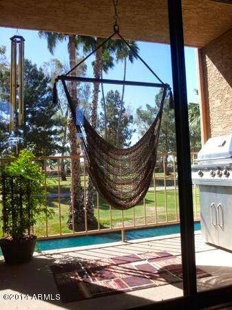 VIEW FROM UPPER PATIO