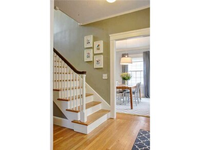 Entry. Front Entry looking into the dining room...