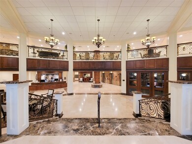 View of the Lobby as you enter the building and th