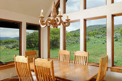 Great room dining area