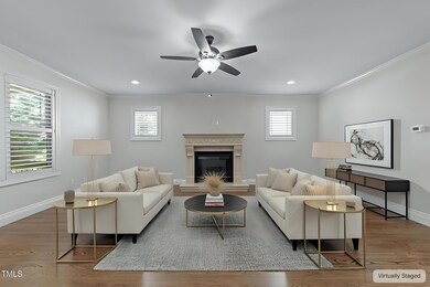 Living Room Virtually Staged