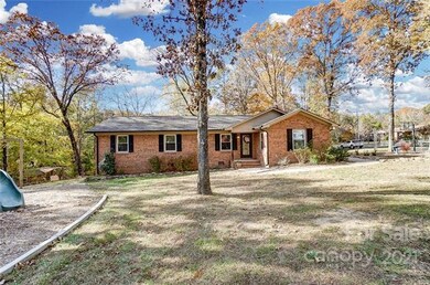 All Brick Ranch home on a large corner lot