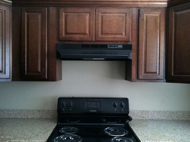 Kitchen view of cabinets