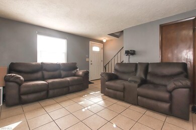 Spacious living room.