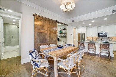 Dining and kitchen