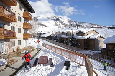 Ski from the ski slopes right to the back door of