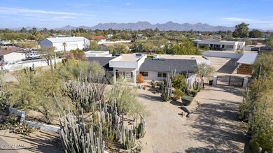 Drone view of lot