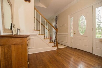 Hardwoods and lots of molding