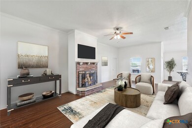 Virtually Staged Livingroom