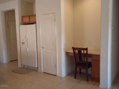BUILT IN DESK AREA