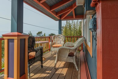 Covered front deck