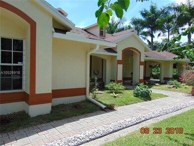 The walkway and front porch