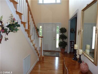 Foyer - This foyer makes a statement.  New wrought