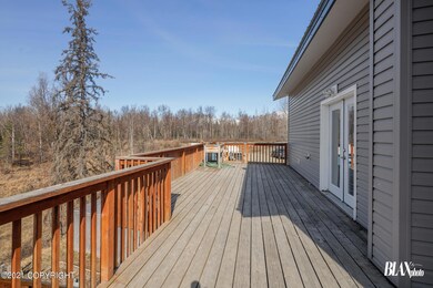 SW facing deck