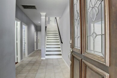 Entry way to first floor with bed and bath #1.