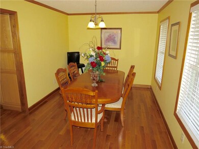 Formal Dining Room with gorgeous hardwood floors.
