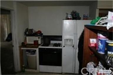 Make-shift kitchen