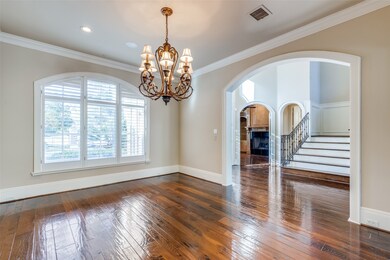 Formal dining room.  Updated picture with fresh pa