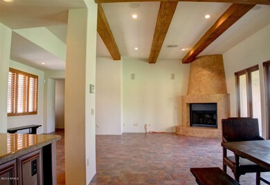 Fireplace Living & Dining