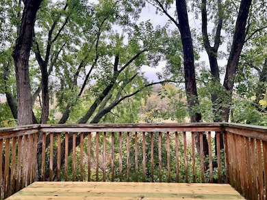 Deck overlooking beautiful natural wetlands