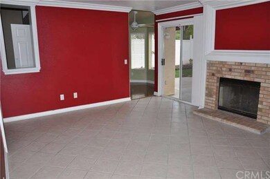 Fireplace in family room