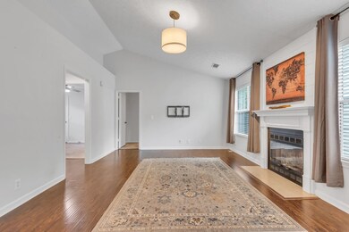 Laminate wood-look floors are durable and ready for anything.