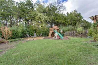 Relax and let the kids play. Invite friends and neighbors around the fire pit in cool evenings for hot dogs and smores.  