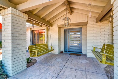 Inviting entrance