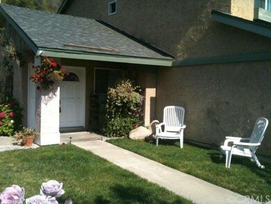 Large fenced court yard as you enter the home. Not