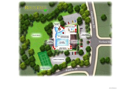 Rendering of RounTrey Amenities currently under co