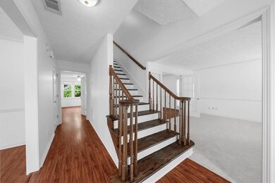 As you walk in, you will have the Dining room on your left, and the office with French doors that opens up to the fireside living room on your right.