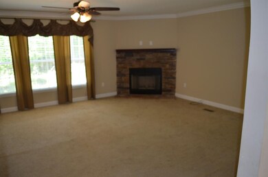Great Room With Vented Fireplace