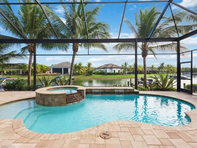 Custom pool and spa