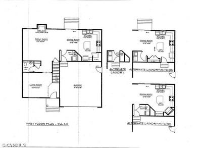 Interior Space/Layout - 1st floor layout